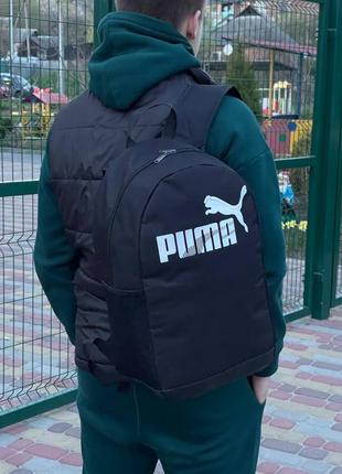 Черный рюкзак puma7 фото