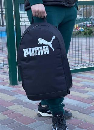 Черный рюкзак puma