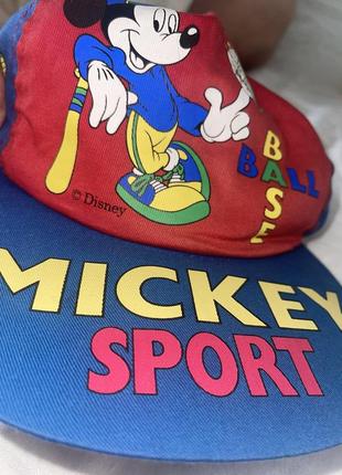 Коллекционный snapback кепка disney mickey vintag 90 лет6 фото