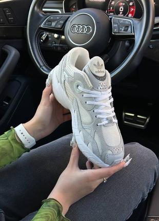 Жіночі кросівки adidas astir gray milk white женские кроссовки адидас астир серые