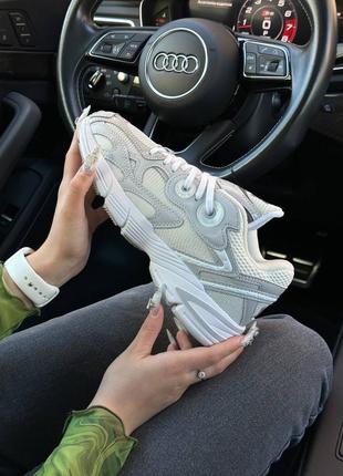 Жіночі кросівки adidas astir gray milk white женские кроссовки адидас астир серые2 фото