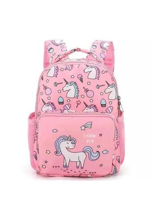 Детский дошкольный рюкзак единорог unicorn для девочек