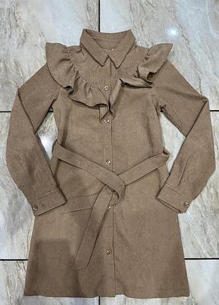 Сукня з мікро вельвету для вашої принцеси 👸