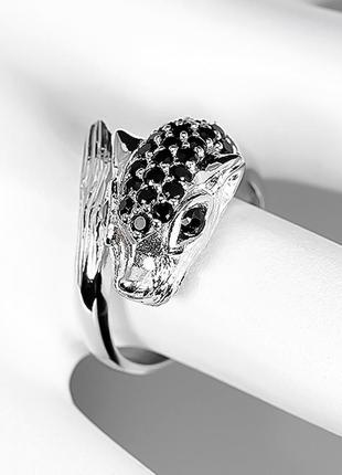 Серебряное кольцо с натуральными шпинелями1 фото