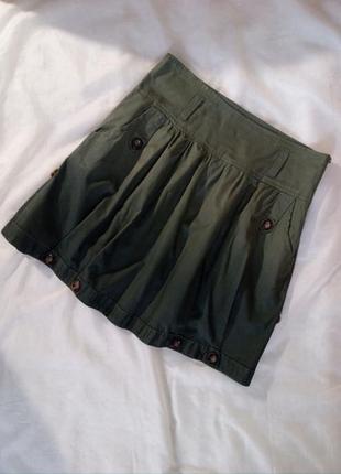 Юбка юбка хаки, р. м1 фото