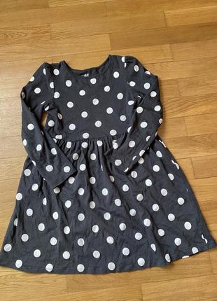 Платье h&m на девочку 6-8р ( 122-128р)