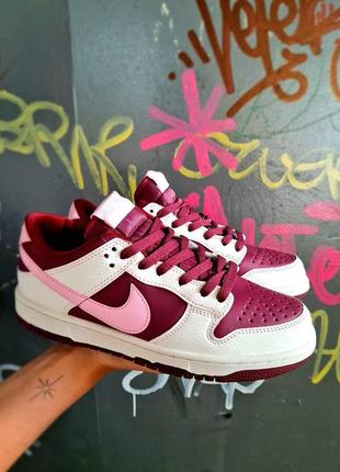 Кроссовки nike sb dunk low retro prm valentine's day2 фото