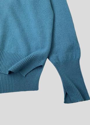 Кашемировый джемпер пуловер свитер mark adam оверсайз свободного кроя 100% кашемир7 фото