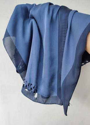 Женский дезайнерский шарф палантин платок известного итальянского бренда krizia9 фото