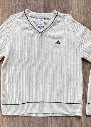 Мужской винтажный ретро свитер adidas vintage3 фото