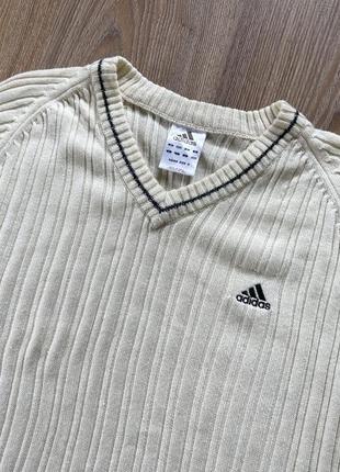 Мужской винтажный ретро свитер adidas vintage4 фото