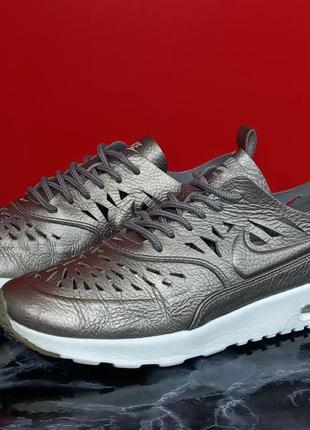 Шкіряні жіночі кросівки nike air max thea jolie оригінал2 фото