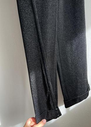 Блестящие брюки philosophy di alberta ferretti5 фото
