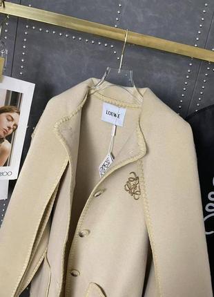 Нереальне брендове жіноче пальто в стилі loewe3 фото