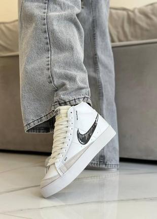 Кроссовки nike blazer mid2 фото