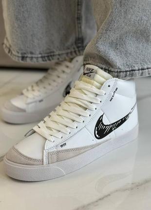 Кроссовки nike blazer mid1 фото