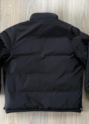 Мужская винтажная двухсторонняя куртка пуховик lacoste3 фото