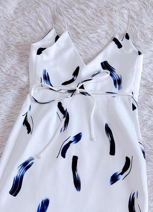 Белое платье asos в перышках4 фото