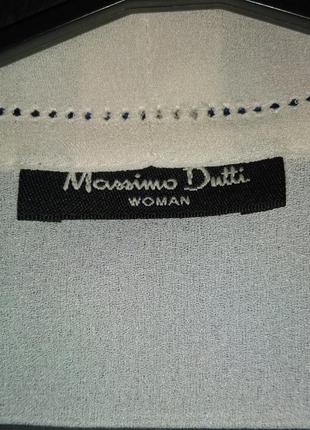 Шикарна блуза,100% шовк,massimo dutti2 фото