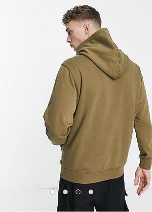 Качественный мужской худи цвета хаки от weekday р-р l