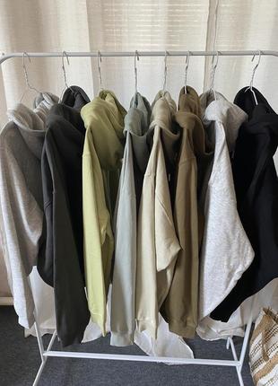 Качественный мужской худи цвета хаки от weekday р-р l