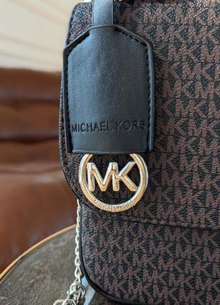 Сумка кросс-боди&nbsp;michael kors🤎2 фото