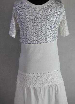 Літня біла сукня альберта феретті (alberta ferretti) оригінал3 фото