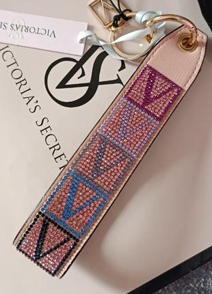 Ідея подарунка victoria's secret брелок ремінець стрази лого оригінал