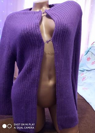 Стильна тепла ангорова кофта