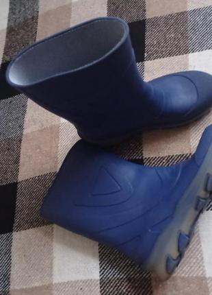 Дитячі фірмові гумові чобітки