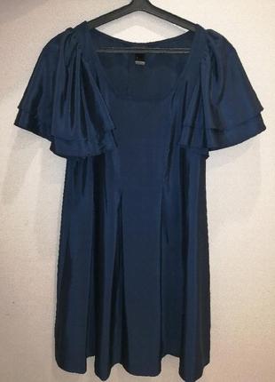 Сукня вільного фасону з рукавами - крильцями від h&m1 фото