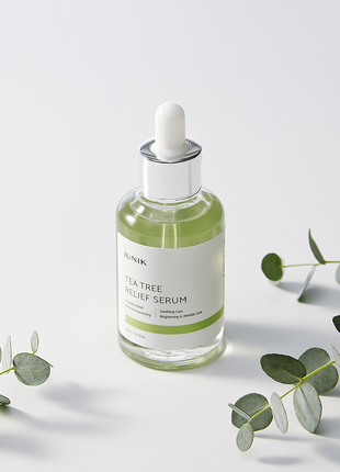 Iunik tea tree relief serum - сироватка для проблемної шкіри