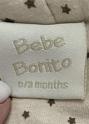 Демисезонный комбинезон bebe bonito на новорожденного 0-3м+шапочка4 фото