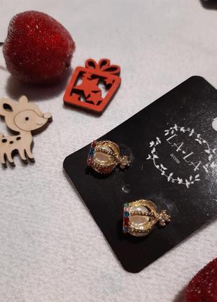 Серьги пусеты гвозди