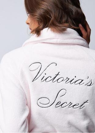 Халат victoria’s secret оригинал бренд классный мягкий банный стильный модный удобный практичный трендовый3 фото