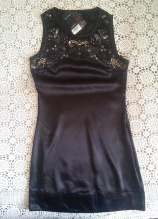 . коктейльное маленькое черное платье miss selfridge2 фото