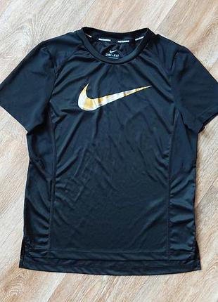 Женская футболка nike running dri-fit swoosh