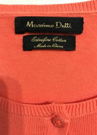 Нежная кофта/топ на пуговках, massimo duttti, размер m/l7 фото