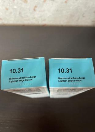 Крем-краска olioseta odm №10.31 ультра светлый бежевый блондин