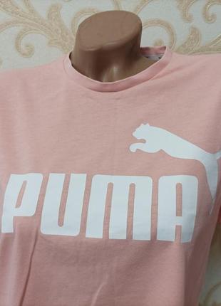 Топ-креп, укорочена футболка puma2 фото