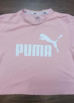 Топ-кроп, укороченная футболка puma5 фото