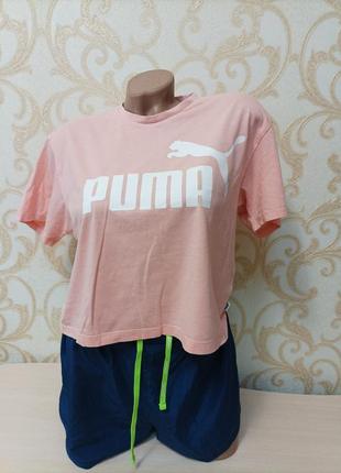 Топ-креп, укорочена футболка puma