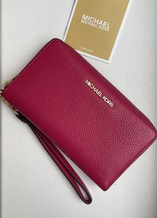 Гаманець flat md pink michael kors