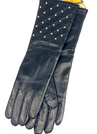 Шикарные качественные кожаные сенсорные перчатки