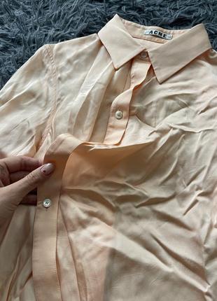 Шелковая необычная блуза кacne2 фото