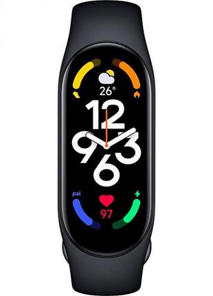 Фитнес браслет fitpro smart band m7 (смарт часы, пульсоксиметр, пульс). mv-405 цвет: черный8 фото