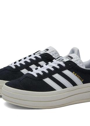 Кросівки adidas gazelle bold чорні