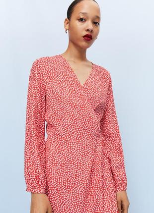 Платье с узором h&amp;m7 фото