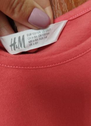 Топ/футболка h&m р. 122-1282 фото