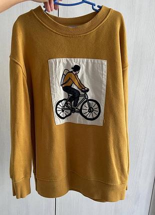 Кофта светом худи джемпер зара zara 9 134